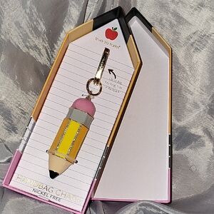 True to Form Pencil Handbag Charm BNIB TA Rt TL M